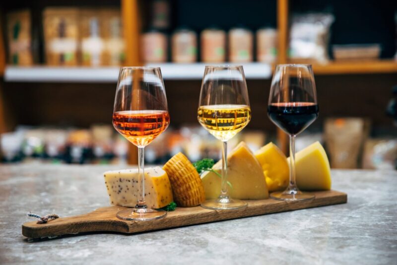 Tasting Wine, Cheese, and Pastries Like a True Connoisseur